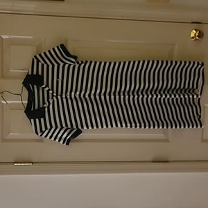 Ralph Lauren blue/white nautical knit dress - size Small